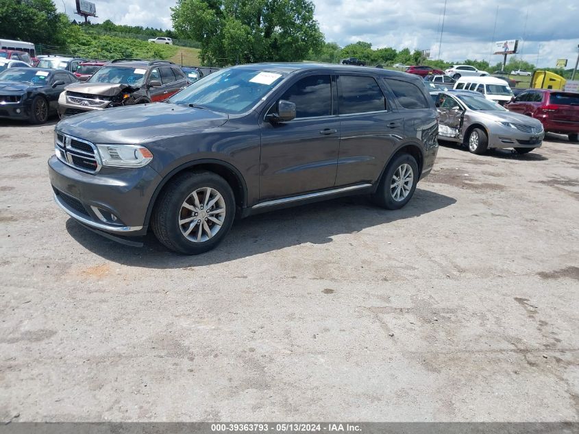 2018 Dodge Durango Sxt Rwd VIN: 1C4RDHAGXJC455797 Lot: 39363793