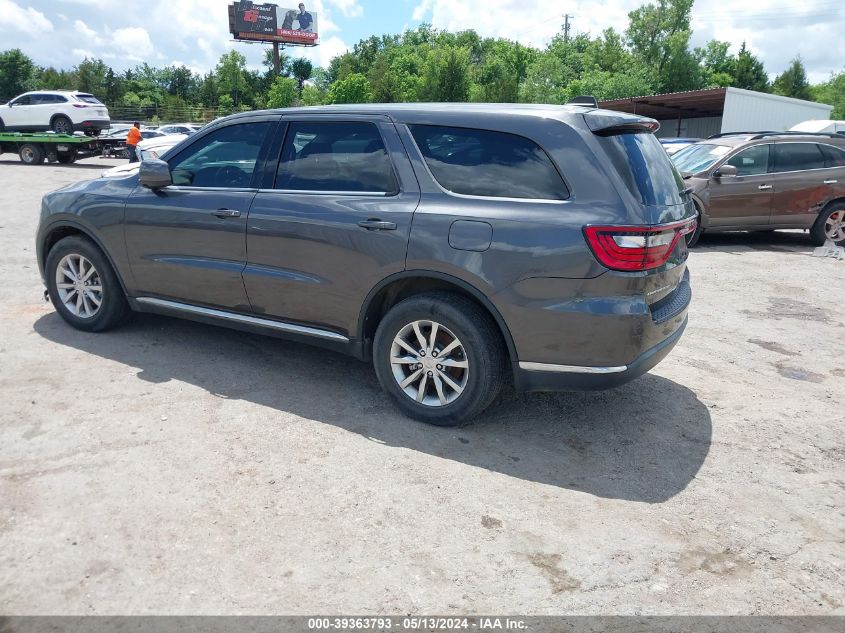 2018 Dodge Durango Sxt Rwd VIN: 1C4RDHAGXJC455797 Lot: 39363793