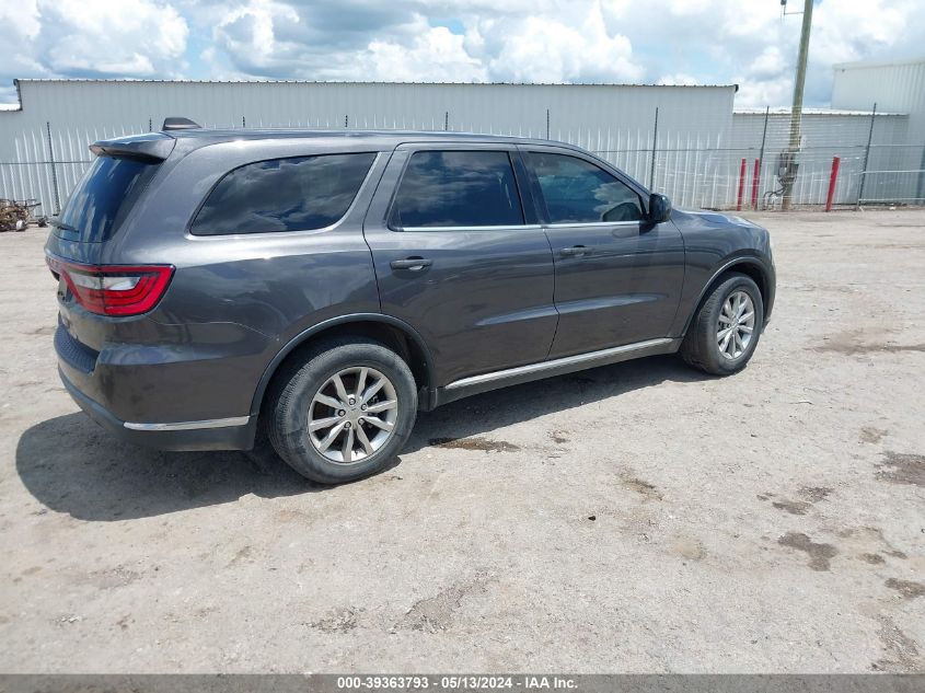 2018 Dodge Durango Sxt Rwd VIN: 1C4RDHAGXJC455797 Lot: 39363793