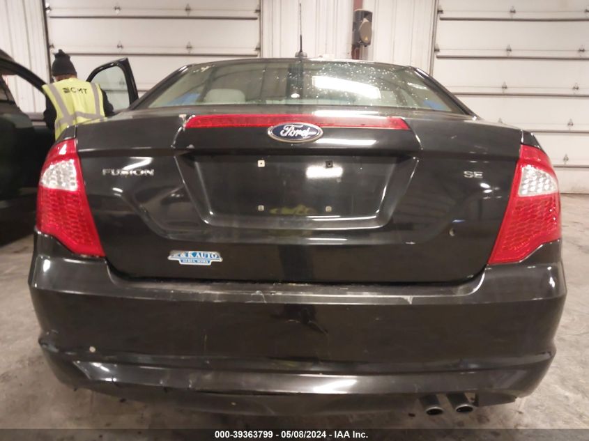 2012 Ford Fusion Se VIN: 3FAHP0HA0CR381872 Lot: 39363799