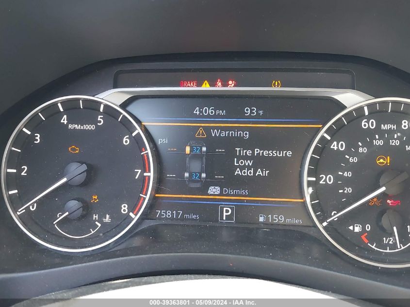 2020 Nissan Altima S Fwd VIN: 1N4BL4BV5LC227161 Lot: 39363801