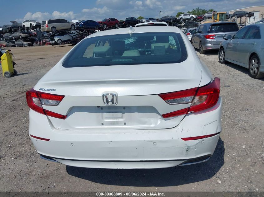 2022 Honda Accord Ex-L VIN: 1HGCV1F59NA013808 Lot: 39363809