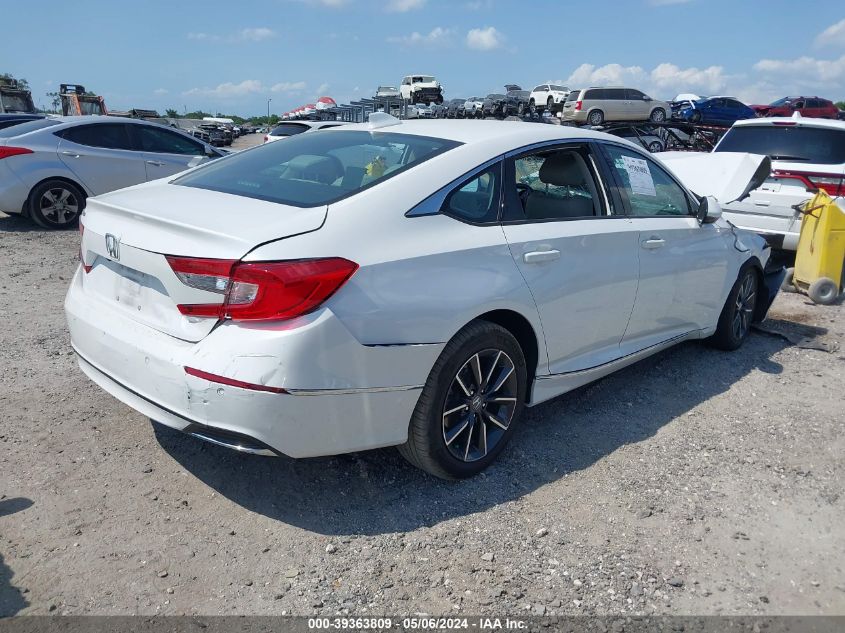 2022 Honda Accord Ex-L VIN: 1HGCV1F59NA013808 Lot: 39363809