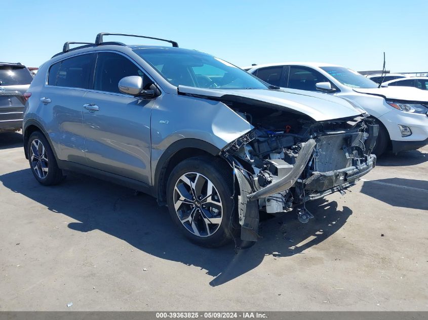 2020 Kia Sportage Ex VIN: KNDPNCAC7L7740859 Lot: 39363825