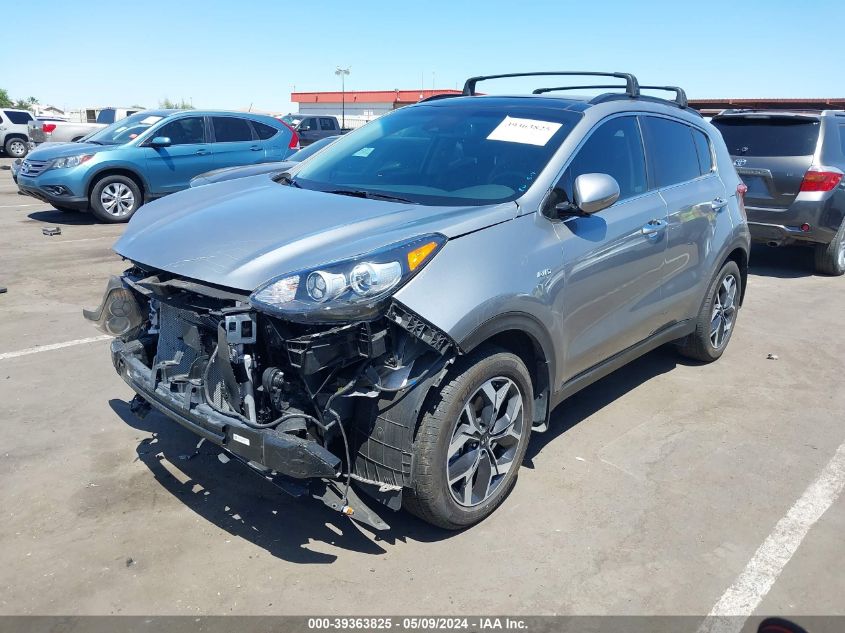 2020 Kia Sportage Ex VIN: KNDPNCAC7L7740859 Lot: 39363825