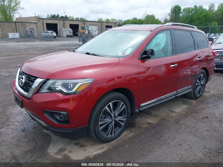 2017 Nissan Pathfinder Platinum VIN: 5N1DR2MM2HC641897 Lot: 39363839