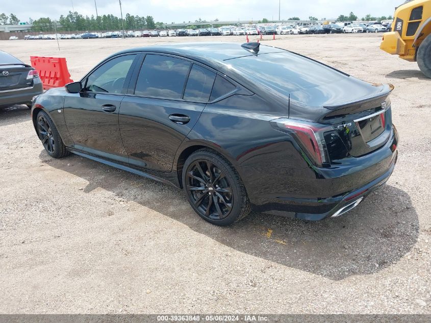 2023 Cadillac Ct5 Sport VIN: 1G6DP5RK3P0123562 Lot: 39363848