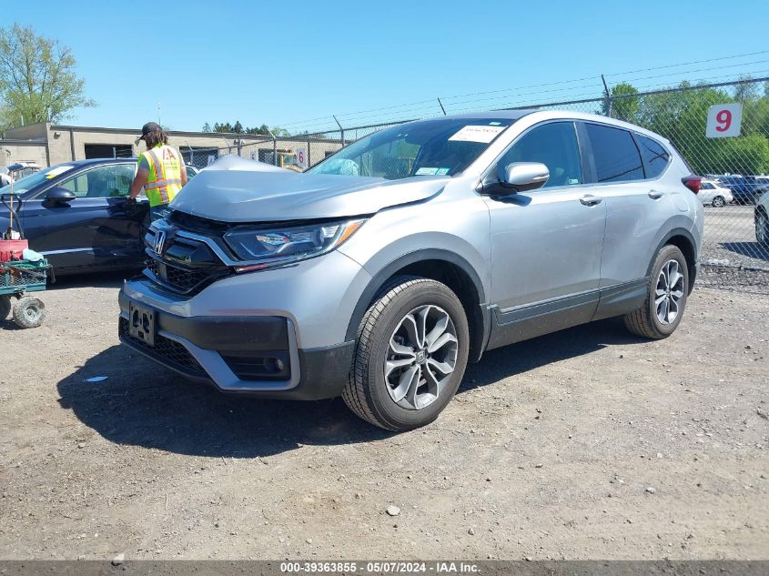 2021 Honda Cr-V Awd Ex VIN: 2HKRW2H53MH678641 Lot: 39363855