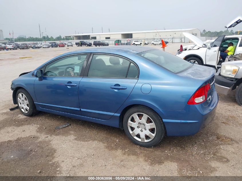 2010 Honda Civic Lx VIN: 2HGFA1F59AH581528 Lot: 39363856