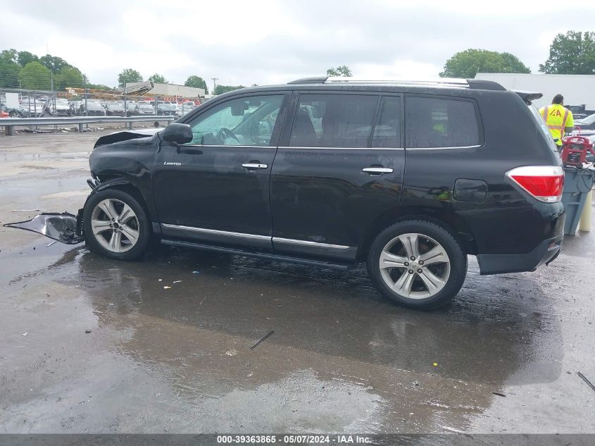 2013 Toyota Highlander Limited V6 VIN: 5TDDK3EH5DS207577 Lot: 39363865