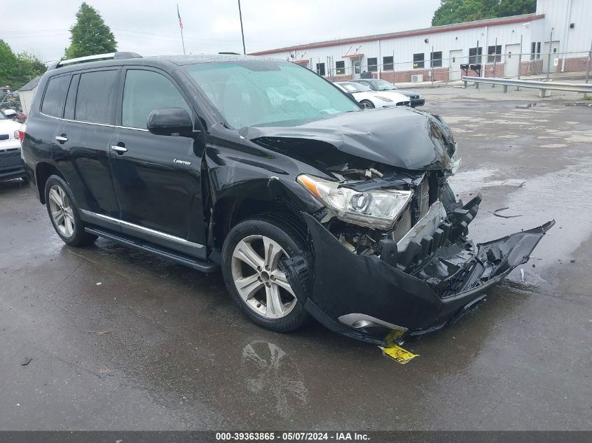 2013 TOYOTA HIGHLANDER LIMITED V6 - 5TDDK3EH5DS207577