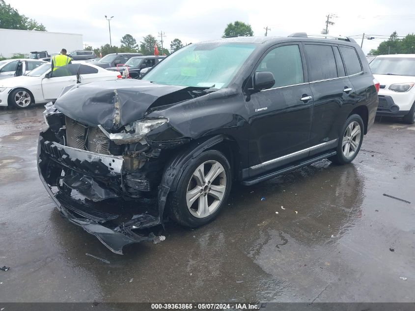 2013 Toyota Highlander Limited V6 VIN: 5TDDK3EH5DS207577 Lot: 39363865