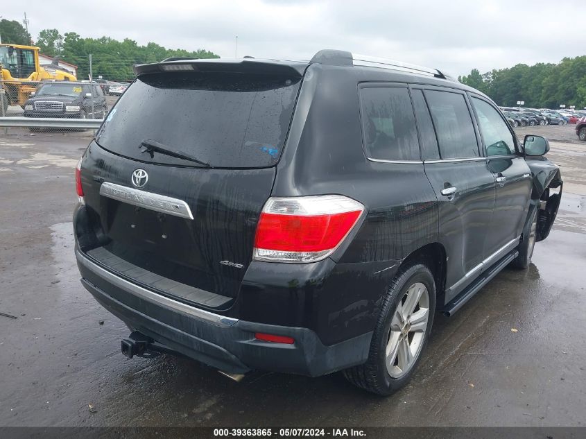 2013 Toyota Highlander Limited V6 VIN: 5TDDK3EH5DS207577 Lot: 39363865