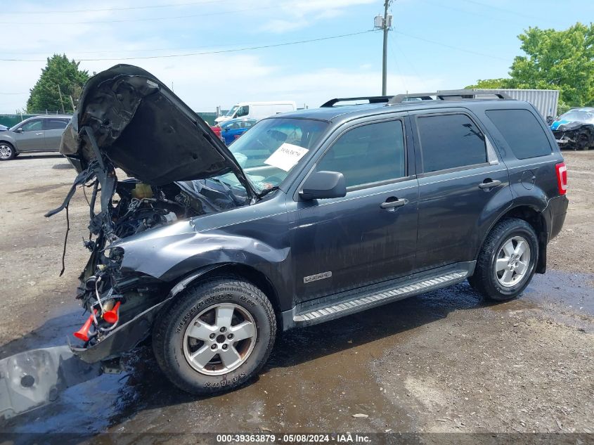 2008 Ford Escape Xls/Xls Manual VIN: 1FMCU02Z38KA42638 Lot: 39363879