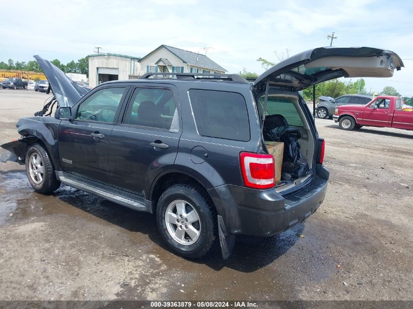 2008 Ford Escape Xls/Xls Manual VIN: 1FMCU02Z38KA42638 Lot: 39363879