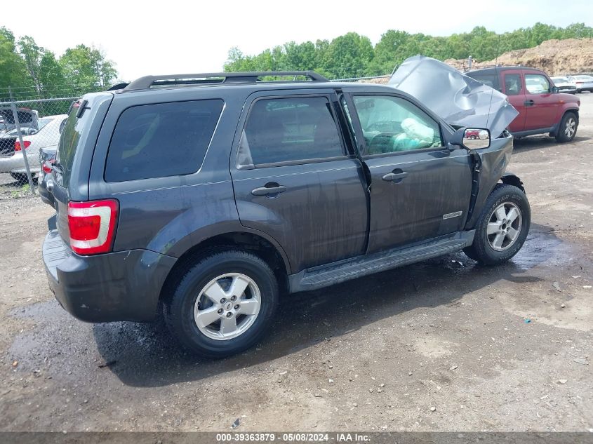 2008 Ford Escape Xls/Xls Manual VIN: 1FMCU02Z38KA42638 Lot: 39363879