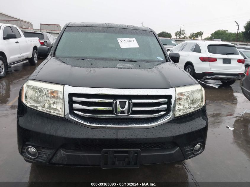 2012 Honda Pilot Ex-L VIN: 5FNYF3H51CB024090 Lot: 39363893