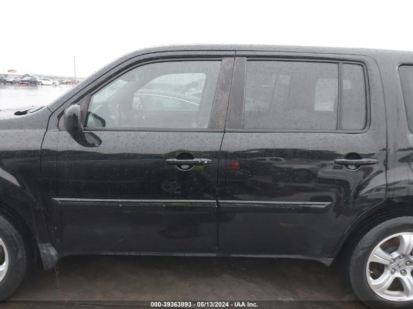 2012 Honda Pilot Ex-L VIN: 5FNYF3H51CB024090 Lot: 39363893