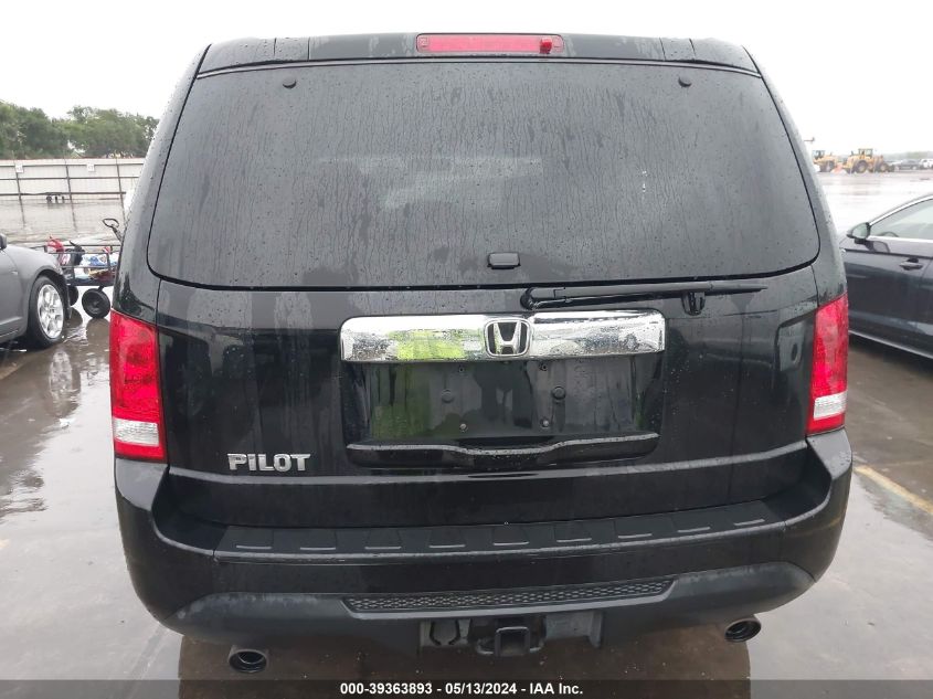 2012 Honda Pilot Ex-L VIN: 5FNYF3H51CB024090 Lot: 39363893