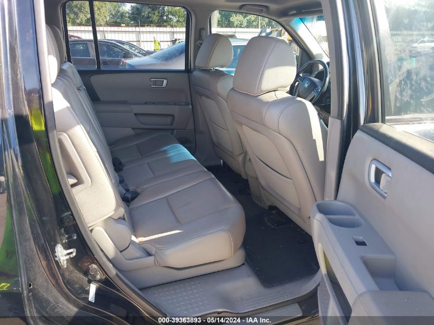 2012 Honda Pilot Ex-L VIN: 5FNYF3H51CB024090 Lot: 39363893