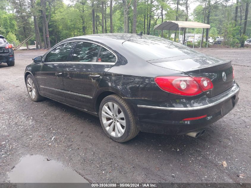 WVWMP7AN9BE732181 | 2011 VOLKSWAGEN CC