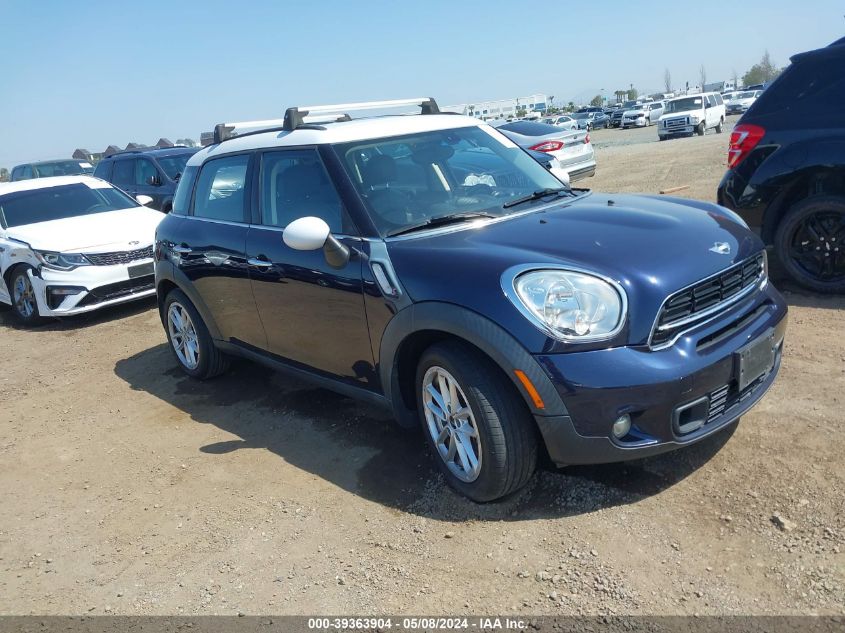 2015 Mini Countryman Cooper S VIN: WMWZC3C50FWT02821 Lot: 39363904