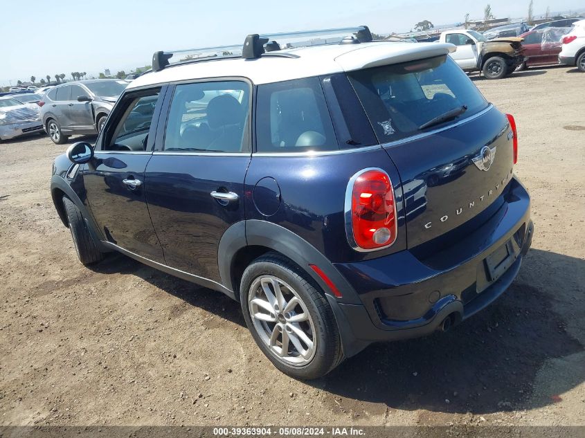 2015 Mini Countryman Cooper S VIN: WMWZC3C50FWT02821 Lot: 39363904