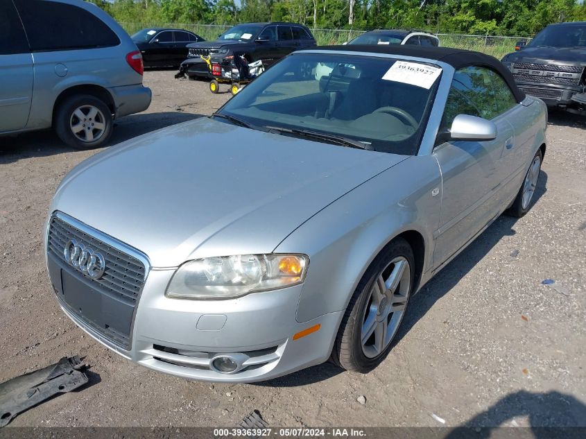 WAUAF48H18K015981 | 2008 AUDI A4