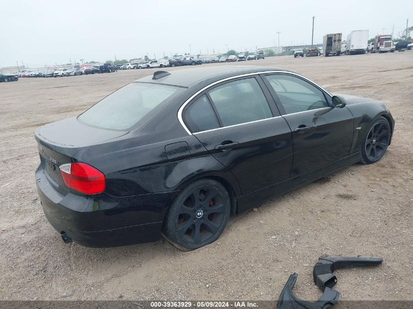 2007 BMW 335I VIN: WBAVB73537VF52427 Lot: 39363929