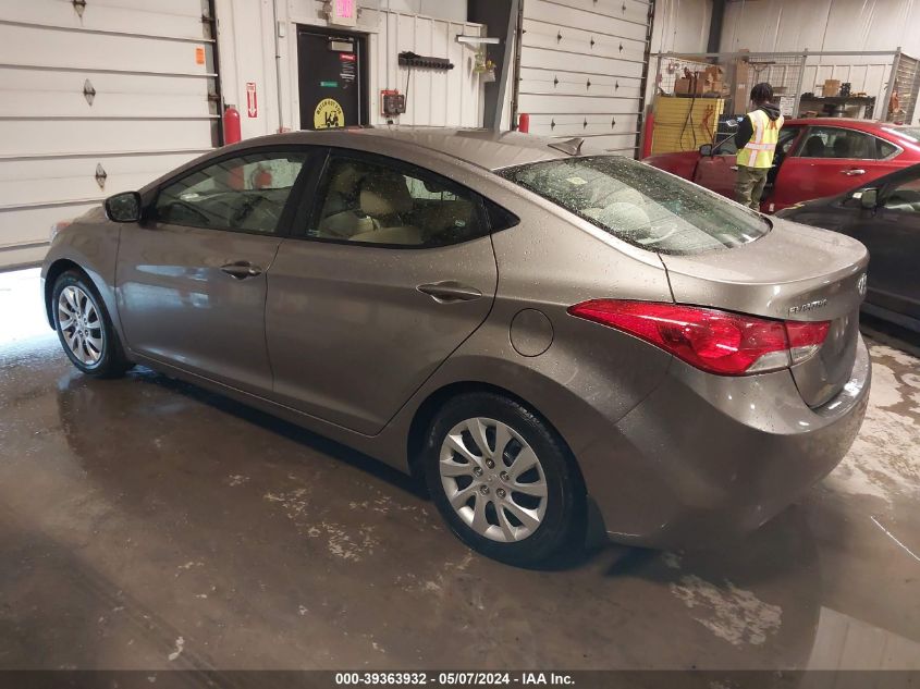 2012 Hyundai Elantra Gls VIN: 5NPDH4AE2CH139694 Lot: 39363932