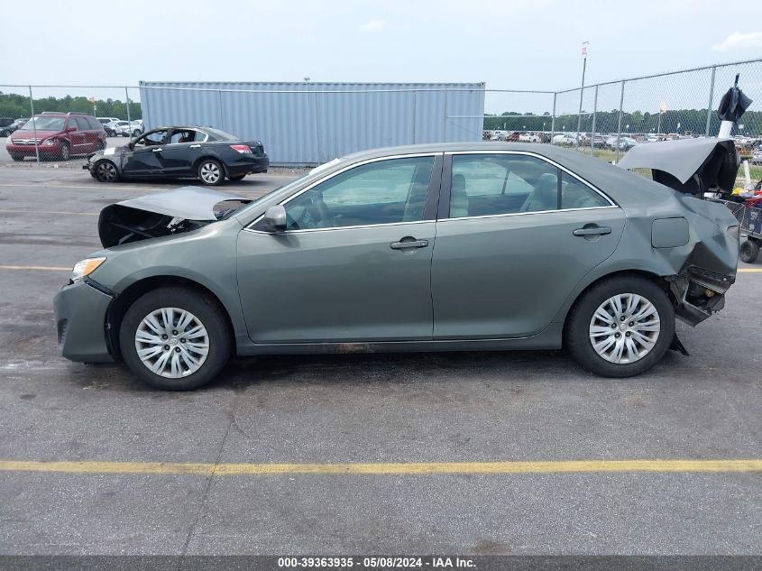 2012 Toyota Camry L VIN: 4T1BF1FK5CU509709 Lot: 39363935