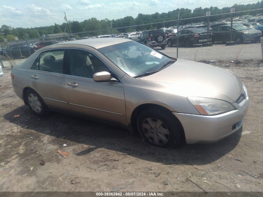 2003 Honda Accord 2.4 Lx VIN: 1HGCM56343A022616 Lot: 39363942