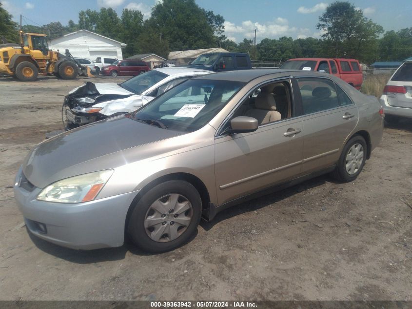 2003 Honda Accord 2.4 Lx VIN: 1HGCM56343A022616 Lot: 39363942