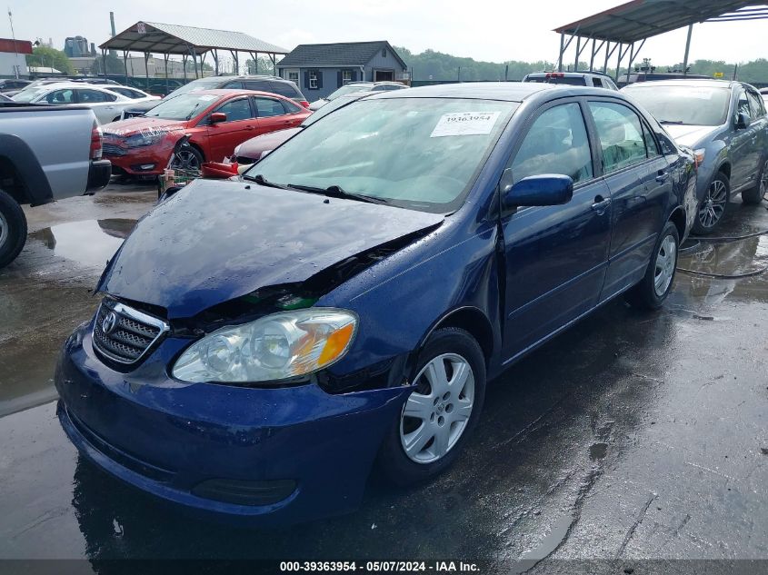 2005 Toyota Corolla Le VIN: 2T1BR32E45C374875 Lot: 39363954