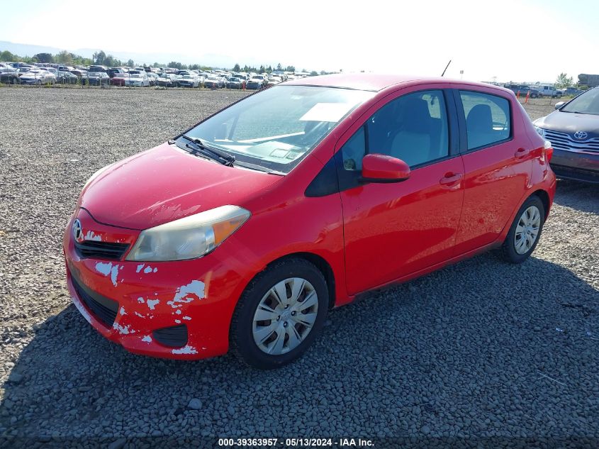 2012 Toyota Yaris L VIN: JTDKTUD30CD509742 Lot: 39363957