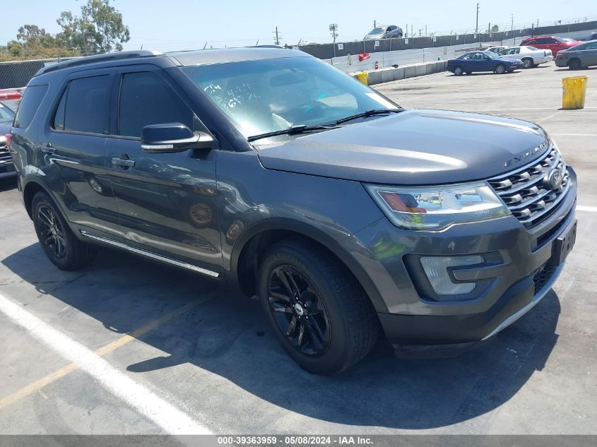 2016 Ford Explorer Xlt VIN: 1FM5K7D80GGB72776 Lot: 39363959