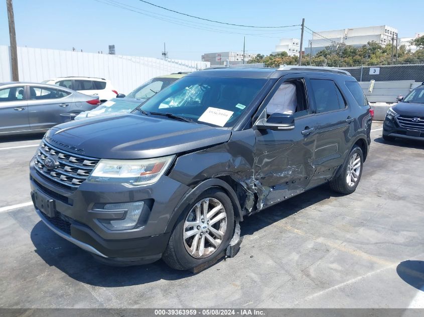 2016 Ford Explorer Xlt VIN: 1FM5K7D80GGB72776 Lot: 39363959