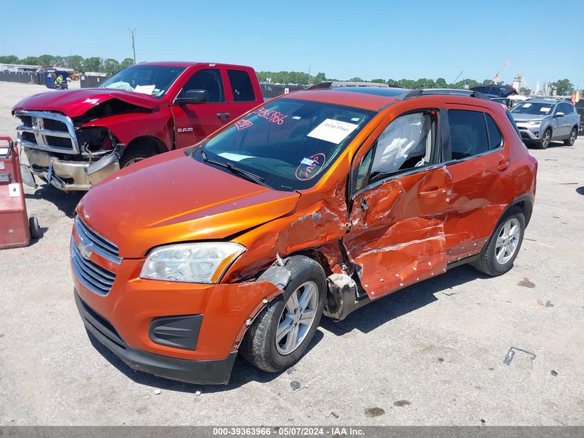 2015 CHEVROLET TRAX LT - KL7CJLSB5FB127749