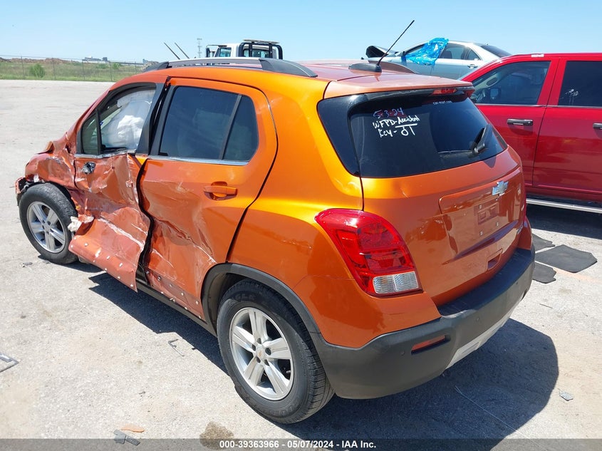 2015 CHEVROLET TRAX LT - KL7CJLSB5FB127749