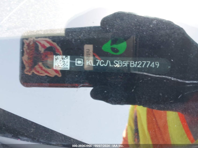 2015 CHEVROLET TRAX LT - KL7CJLSB5FB127749