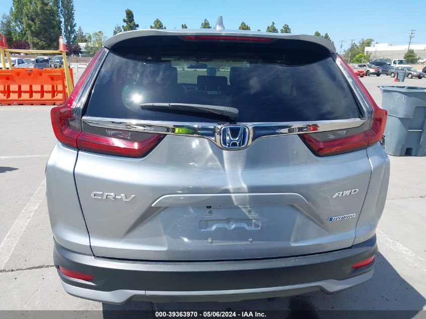 2020 HONDA CR-V HYBRID EX - 7FART6H55LE001219