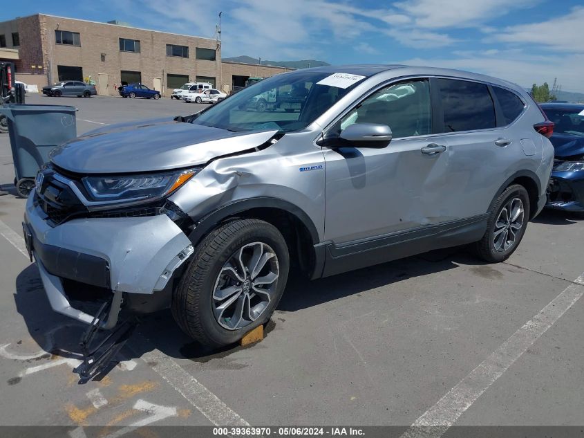 2020 HONDA CR-V HYBRID EX - 7FART6H55LE001219