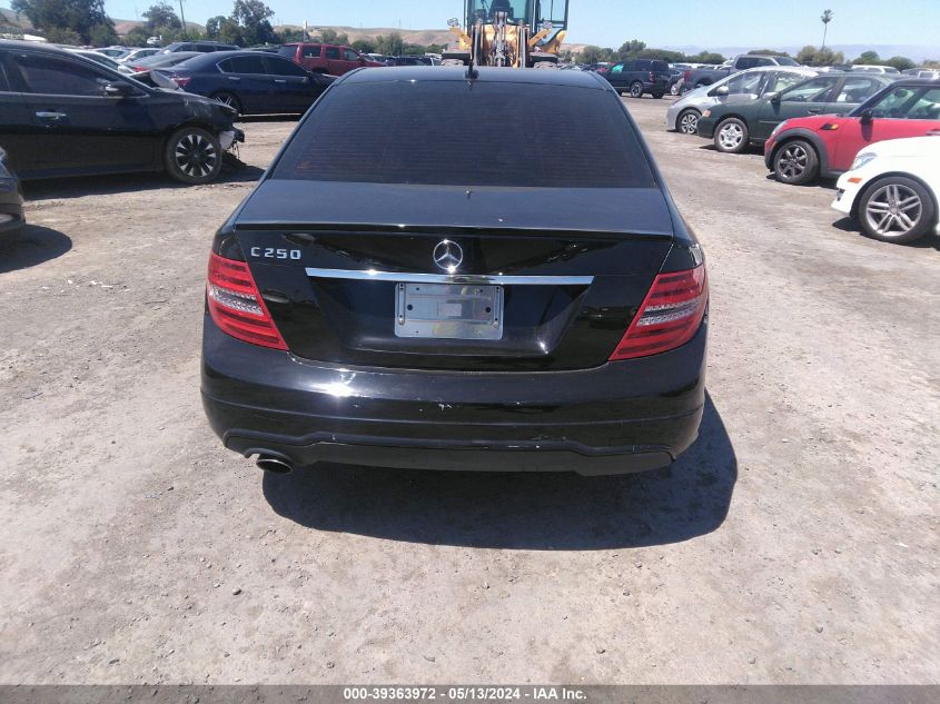 2012 Mercedes-Benz C 250 Luxury/Sport VIN: WDDGF4HB8CA648216 Lot: 39363972