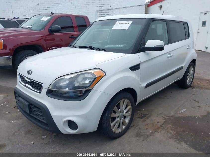 2012 Kia Soul + VIN: KNDJT2A66C7353137 Lot: 39363994