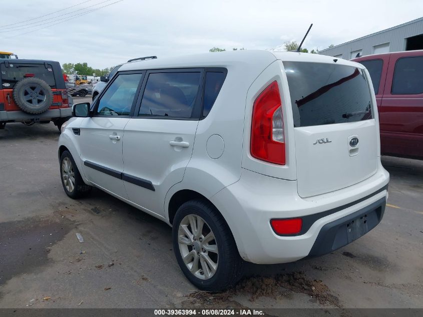 2012 Kia Soul + VIN: KNDJT2A66C7353137 Lot: 39363994