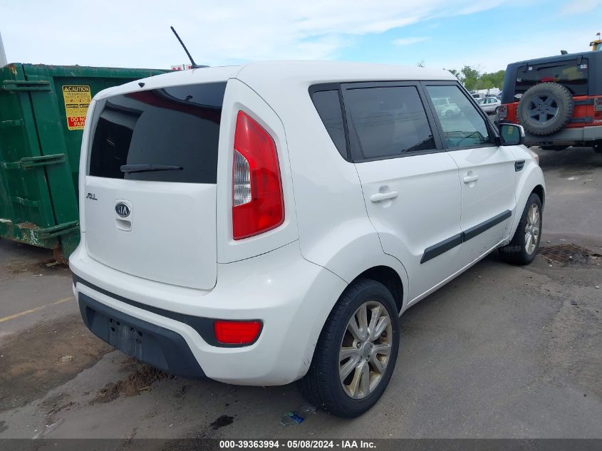 2012 Kia Soul + VIN: KNDJT2A66C7353137 Lot: 39363994