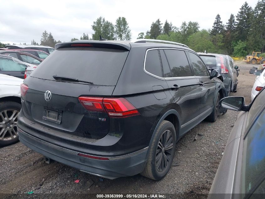 2018 Volkswagen Tiguan 2.0T Se/2.0T Sel VIN: 3VV3B7AX2JM063919 Lot: 39363999