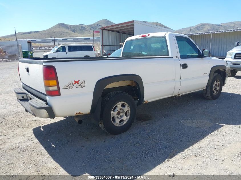 2002 Chevrolet Silverado 1500 VIN: 1GCEK14V02Z211645 Lot: 39364007