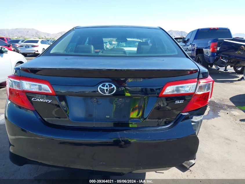 2012 Toyota Camry Se VIN: 4T1BF1FK8CU176390 Lot: 39364021