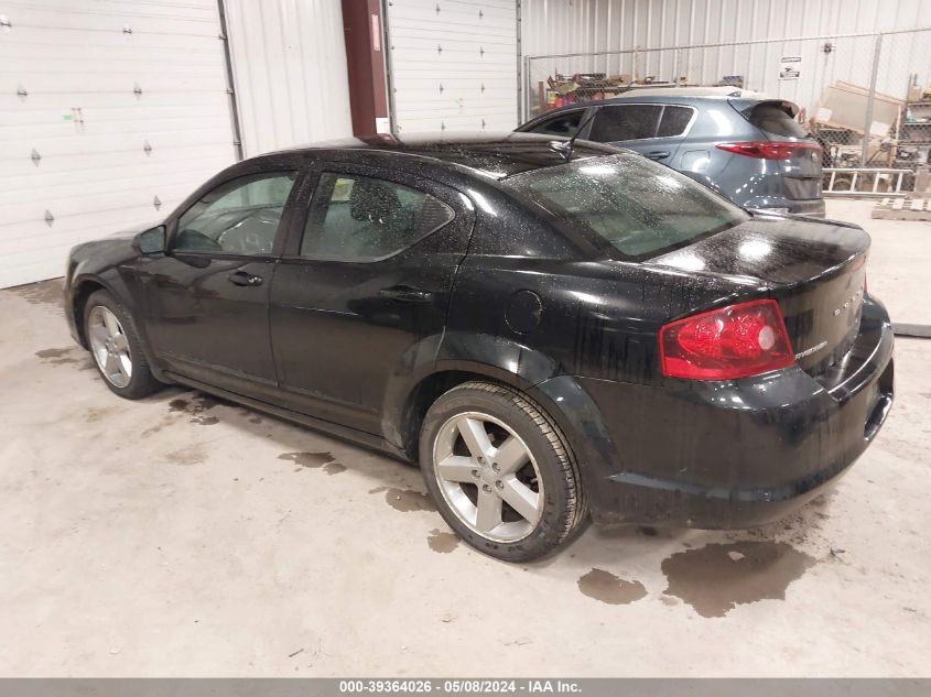 2011 Dodge Avenger Mainstreet VIN: 1B3BD1FB9BN558965 Lot: 39364026